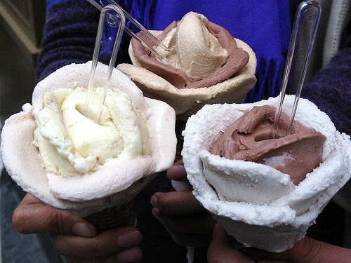 Prezentace zmrzliny v podání Amorina
